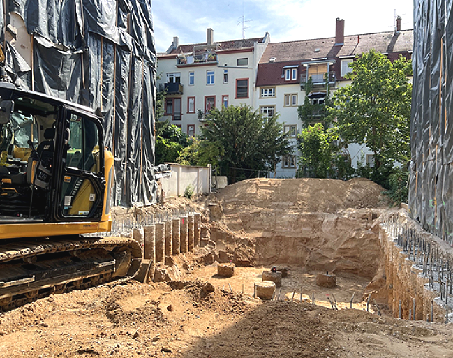 Neubau Vincentiusstrasse 5a Karlsruhe